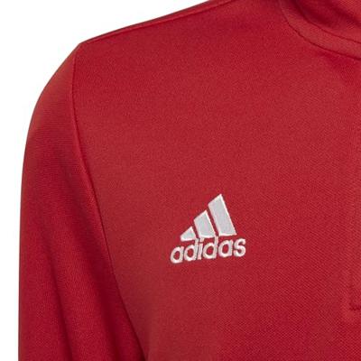 adidas Entrada 22 Trainingstrui 1/4-Zip Kids Rood Wit adidas Entrada 22 Trainingstrui 1/4-Zip Kids Rood Wit