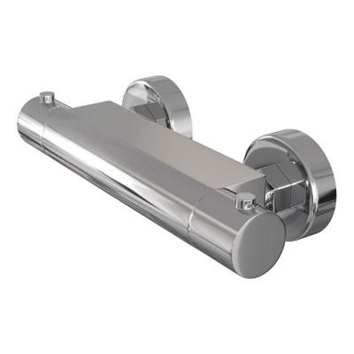 Brauer Chrome Edition Thermostaatkraan opbouw - 2 gladde knoppen - chroom 5-CE-234