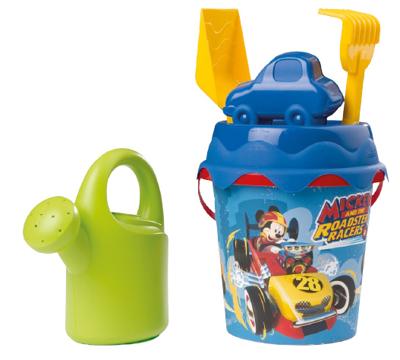 Smoby strandsetje Mickey Mouse jongens 17 cm blauw/groen 5 delig Smoby strandsetje Mickey Mouse jongens 17 cm blauw/groen 5 delig