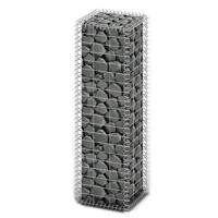 Schanskorf met deksels 100x30x30 cm gegalvaniseerd draad - thumbnail