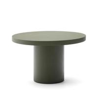 Kave Home Ronde Eettafel 'Aiguablava' Beton, 120cm, kleur Donkergroen - thumbnail