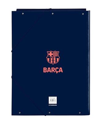 Ringmap F.C. Barcelona Marineblauw A4 26 x 33.5 x 2.5 cm