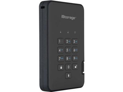 iStorage diskAshur 2® Externe harde schijf (2,5 inch) USB-A 3.2 Gen 2 Zwart IS-DA2-256-1000-B iStorage diskAshur 2® Externe harde schijf (2,5 inch) USB-A 3.2 Gen 2 Zwart IS-DA2-256-1000-B