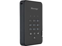 iStorage diskAshur 2® Externe harde schijf (2,5 inch) USB-A 3.2 Gen 2 Zwart IS-DA2-256-1000-B - thumbnail