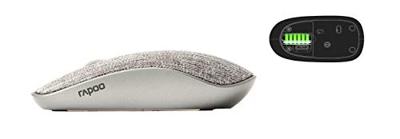 Rapoo M200 Plus Multimodus Draadloze Optische Muis Lichtgrijs Rapoo M200 Plus Multimodus Draadloze Optische Muis Lichtgrijs