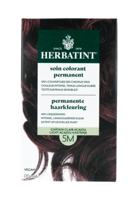 Herbatint Haarverf 5M Licht Acajou Kastanje Herbatint Haarverf 5M Licht Acajou Kastanje