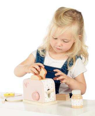 Label Label Broodrooster Roze