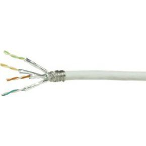LogiLink CPV0043 50m Cat6 S/FTP (S-STP) Wit netwerkkabel LogiLink CPV0043 50m Cat6 S/FTP (S-STP) Wit netwerkkabel