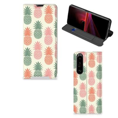 Sony Xperia 1 III | Flip Style Cover | Ananas