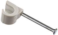 Kopp 345604080 Spijkerclip 345604080 Bundel-Ø (bereik) 7 tot 10 mm Grijs 100 stuk(s) - thumbnail