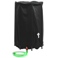 VidaXL Watertank met kraan opvouwbaar 500 l pvc - thumbnail