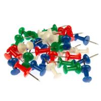 Kangaro Push-pins gekleurd 40 stuks - thumbnail