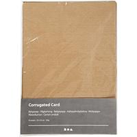 Creativ Company Ribbelkarton kleur 120gr, 10 vellen - thumbnail