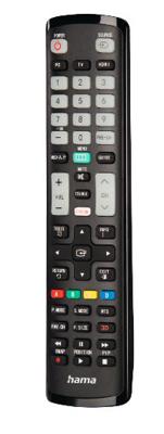 Hama Universal Remote Control voor Samsung TVs IR Teachable Illuminating Buttons Afstandsbediening Zwart Hama Universal Remote Control voor Samsung TVs IR Teachable Illuminating Buttons Afstandsbediening Zwart