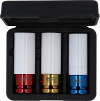 KS Tools 515.1005 Verwisselbare koppen Zeskant 3-delig - thumbnail