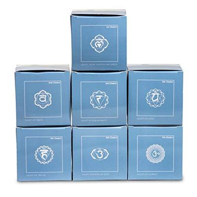 Set van 7 Aartsengelen Votief Geurkaarsen