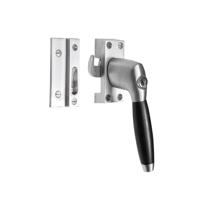 De Oude Deurklink Raamsluiting mat nikkel met slot Klassiek rechts - thumbnail