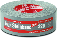 Kip Steenband Extra | zilver | lengte 50 m | breedte 100 mm rol | 12 stuks - 326-10 326-10 - thumbnail