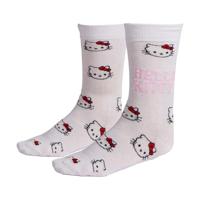 Sanrio Socks Hello Kitty Face White 36-43 - thumbnail