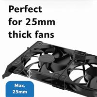 Akasa AK-MX304-12BK computerbehuizing onderdelen Rack Fan holder - thumbnail