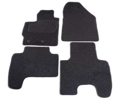 Automatten op maat - zwart stof - Toyota Yaris 2005-2011