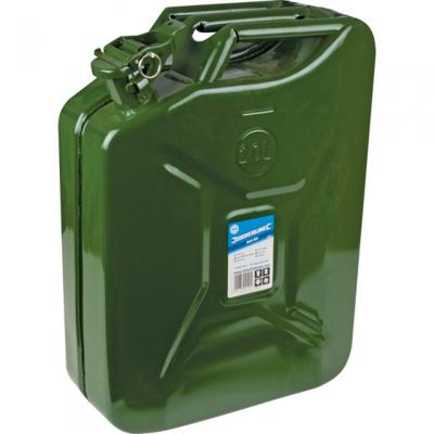 Carpoint stalen jerrycan 20 liter groen