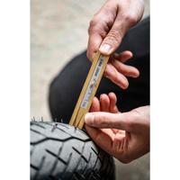 HAZET profieldieptemeter tire tread depth gauge 30 hard brass - thumbnail