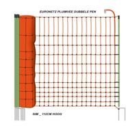 Euro-Net Combi Pluimvee 112 cm dubbelpunt - thumbnail