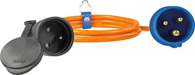 AS Schwabe 862435 Stroom Adapterkabel 16 A Oranje 1.5 m H07BQ-F 3G 2,5 mm² AS Schwabe 862435 Stroom Adapterkabel 16 A Oranje 1.5 m H07BQ-F 3G 2,5 mm²