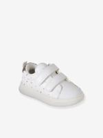 Baby baskets met klittenband wit, bedrukt - thumbnail