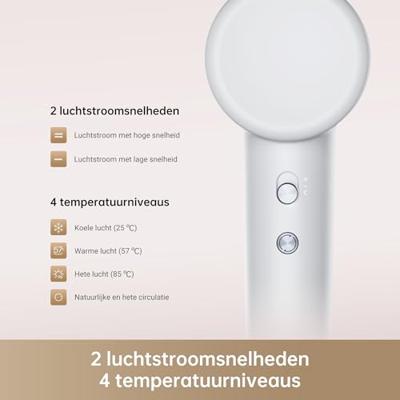DREAME Hair Gleam föhn - Stil - Compact - 1600 W