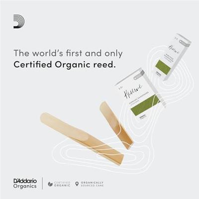 D&apos;Addario Woodwinds ODIR0325 Organic Reserve Sopraansaxofoonrieten, 2.5, 3-pack