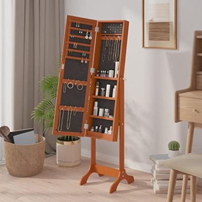 VidaXL Spiegel vrijstaand 34x37x146 cm