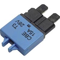 Hansor Circuit Breaker Standard, type 3, Manual Reset, 15A CBE3 Series 15A Zekeringautomaat standaard vlakzekering 15 A Blauw 1 stuk(s) - thumbnail