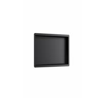 Wiesbaden Inbouwnis Exellence 30x30x10 cm Mat Zwart - thumbnail