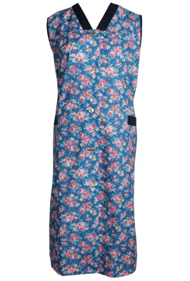 Ma Flodder jasschort blauw/geel bloemetje - 3