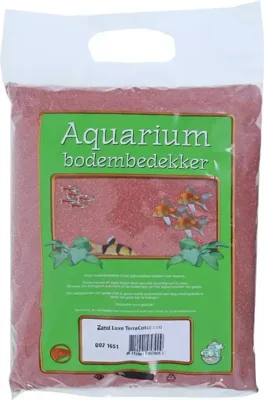 Zand luxe Terracotta Red, zak a 4 kg