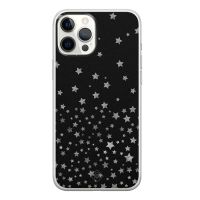 iPhone 12 Pro Max siliconen hoesje - Falling stars