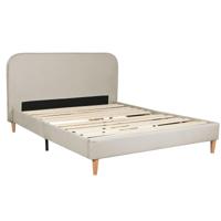 Bed Home ESPRIT Beige 170 X 219 X 104 CM - thumbnail