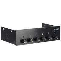 Akasa AK-FC-08BKV2 snelheidsregelaar voor ventilator - thumbnail