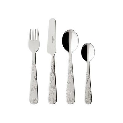 Villeroy & Boch Happy as a bear Kinderbestek RVS 4-delig
