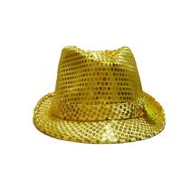 Rubie's Glitterhoed Led Unisex Goud One Size - thumbnail