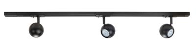 Highlight Railsysteem Trackline 100 cm + 3 retrobol spots zwart