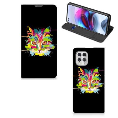 Motorola Moto G100 Magnet Case Cat Color Motorola Moto G100 Magnet Case Cat Color