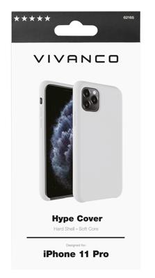 Vivanco HCVVIPH11PG Backcover Apple iPhone 11 Pro Grijs Inductieve lading, Stootbestendig, Waterafstotend