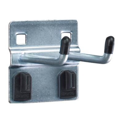 Bott Dubbele haak | diepte 50 mm verzinkt | d. 6 mm | passend voor geperforeerde platen | 5 stuks in zak - 14002039 - 14002039