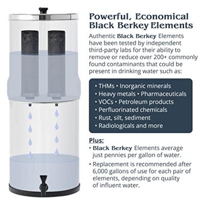 Berkey Waterfilters Berkey Royal Waterfilter - Tot wel 26,5 liter per uur Berkey Waterfilters Berkey Royal Waterfilter - Tot wel 26,5 liter per uur
