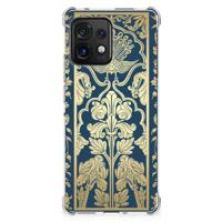Motorola Edge 40 Pro Case Beige Flowers - thumbnail