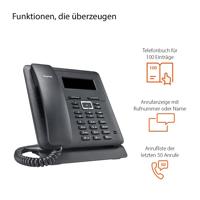 Gigaset Maxwell Basic - krachtige desktoptelefoon met professionele functies voor elk bedrijf en elke thuiskantooromgeving, zwart - thumbnail