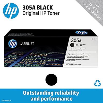 HP 305A originele zwarte LaserJet tonercartridge (CE410A) voor HP LaserJet Pro Color M351 / M375 / M451 / M475 - thumbnail